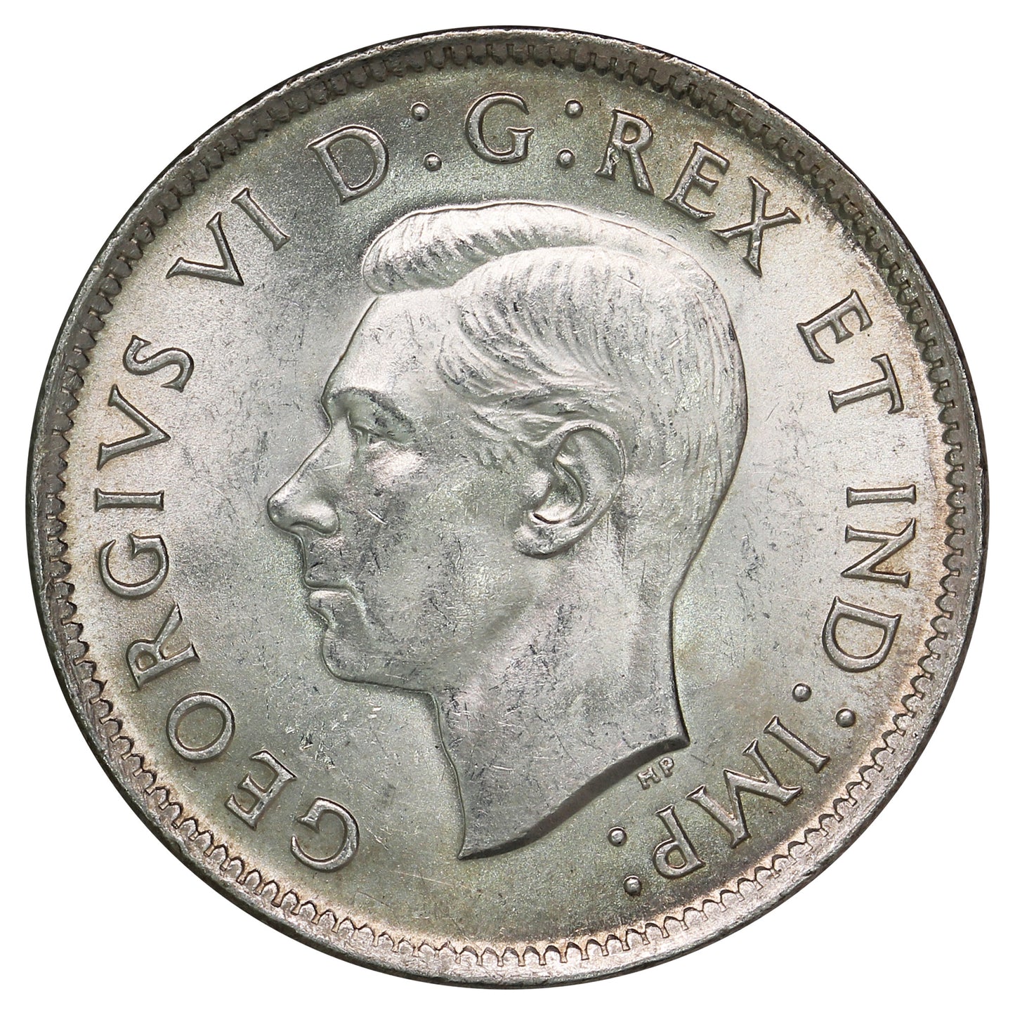 1942 Canada 25-cents UNC+ (MS62)