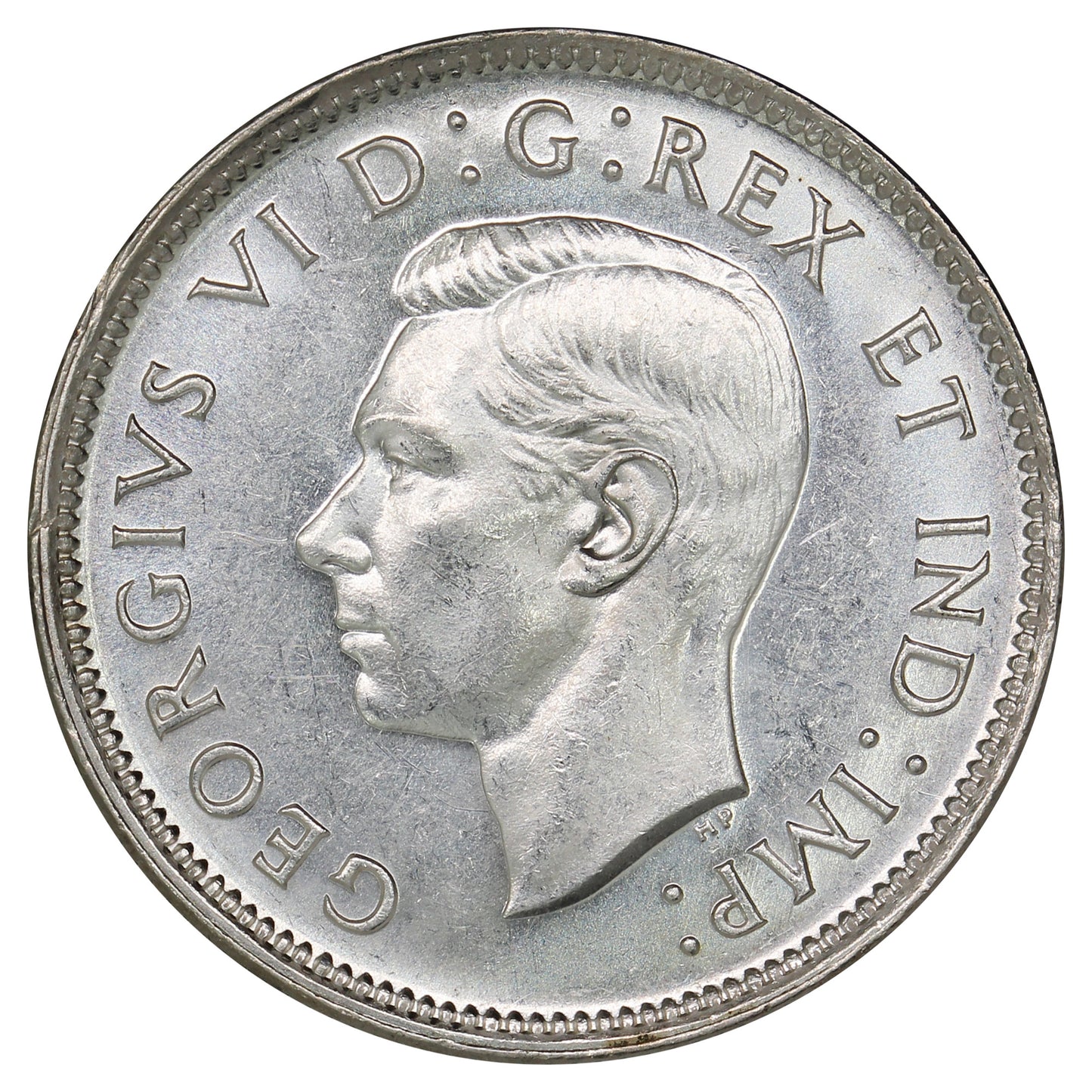 1943 Canada 25-cents Uncirculated (MS60)