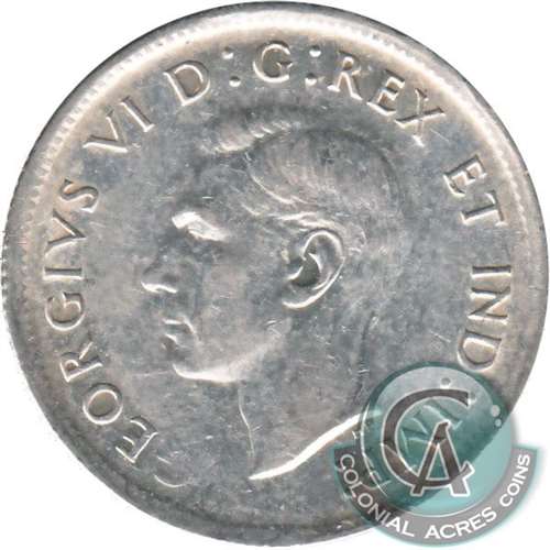 1950 Canada 25-cents Very Fine (VF20)