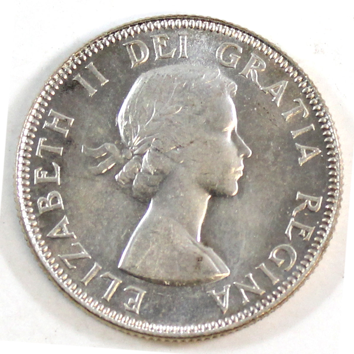 1953 Large Date NSS Canada 25-cents Choice BU (MS64)