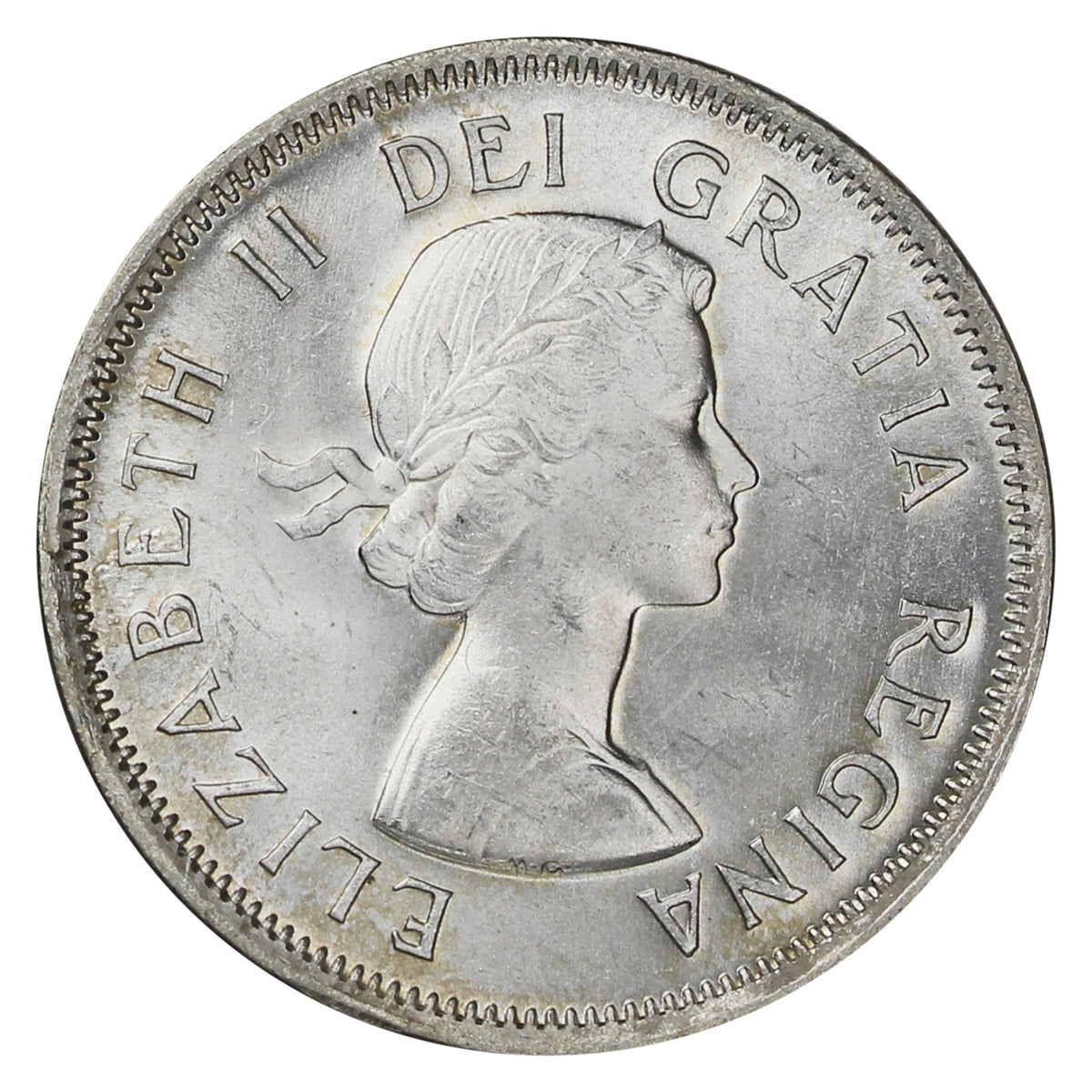 1954 Canada 25-cents Brilliant Uncirculated Cameo (MS63) $