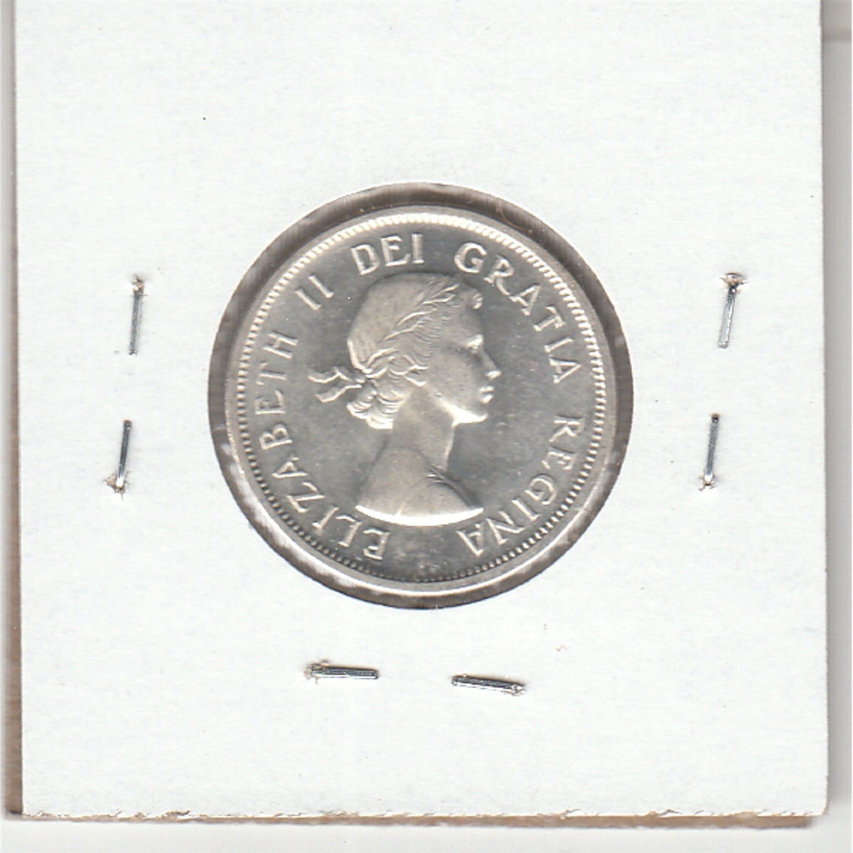 1957 Canada 25-cents AU-UNC (AU55)