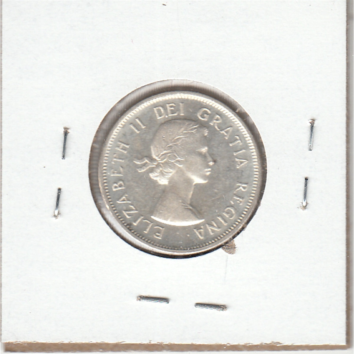 1958 Canada 25-cents AU-UNC (AU55)