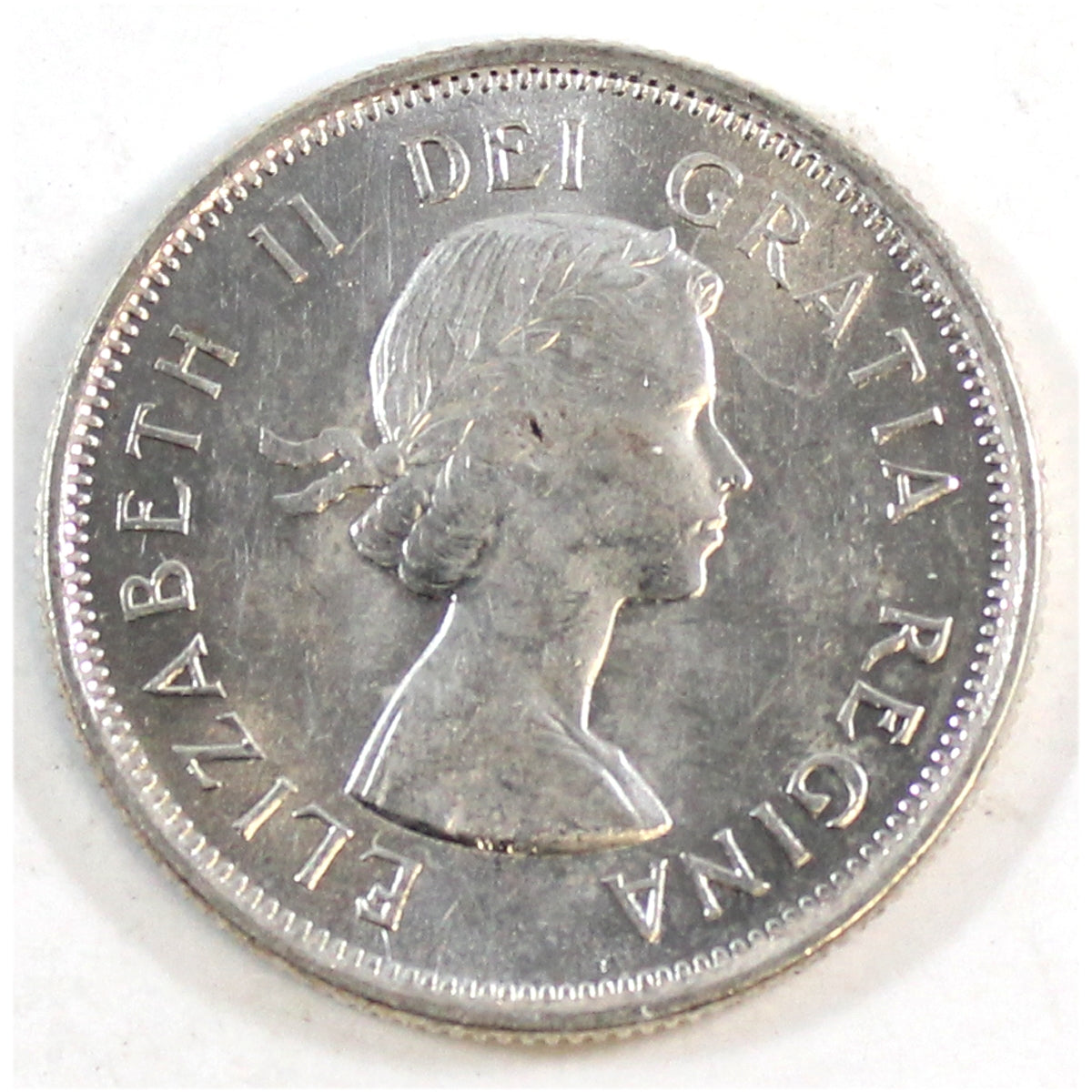 1961 Canada 25-cents AU-UNC (AU55)