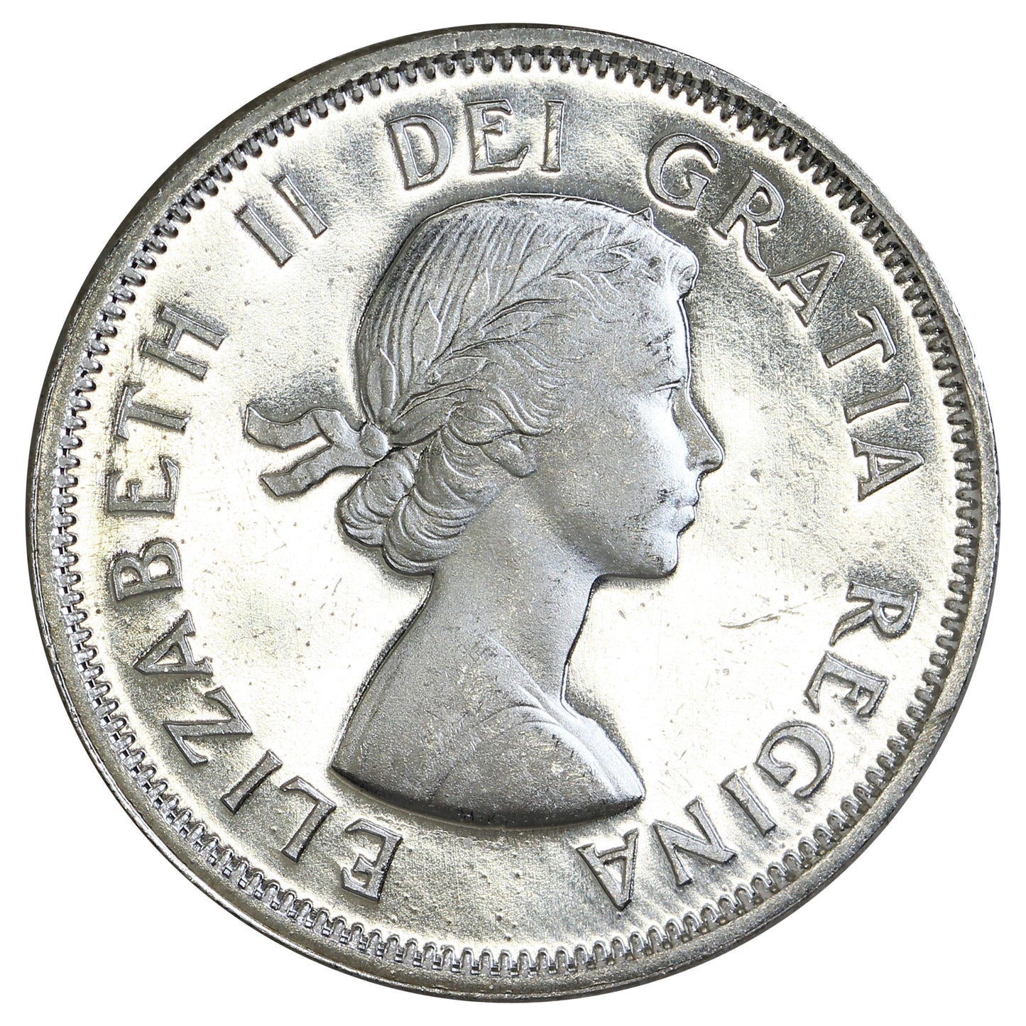 1961 Canada 25-cents Brilliant Uncirculated (MS-63)
