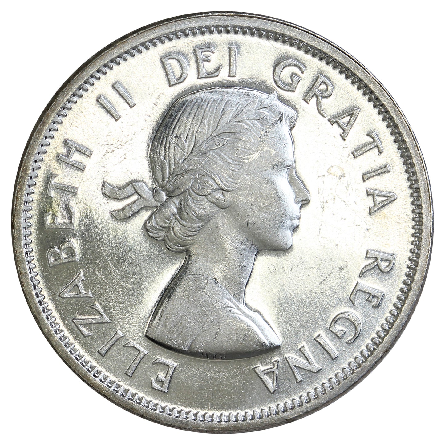 1961 Canada 25-cents UNC+ (MS-62)