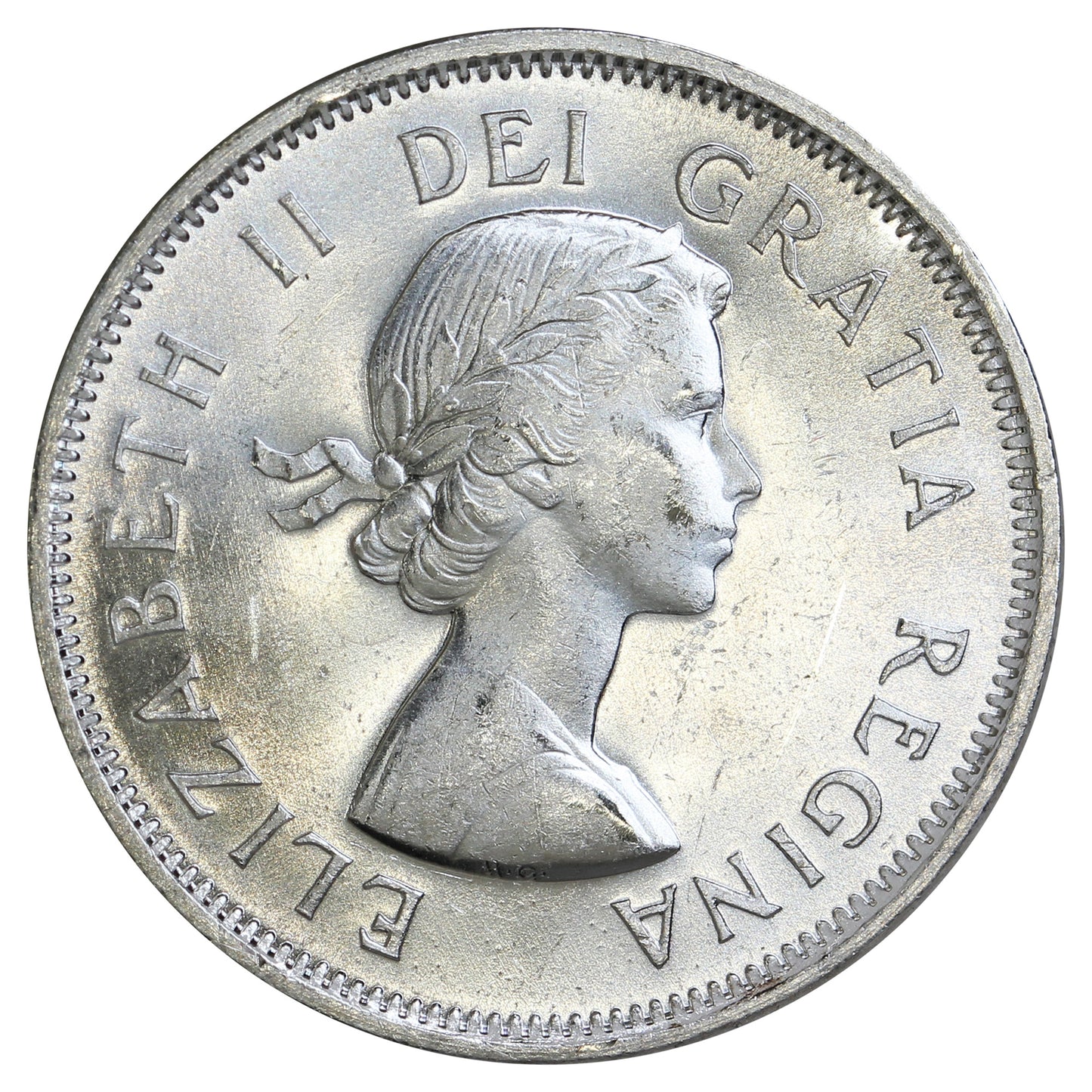 1961 Canada 25-cents Uncirculated (MS-60)