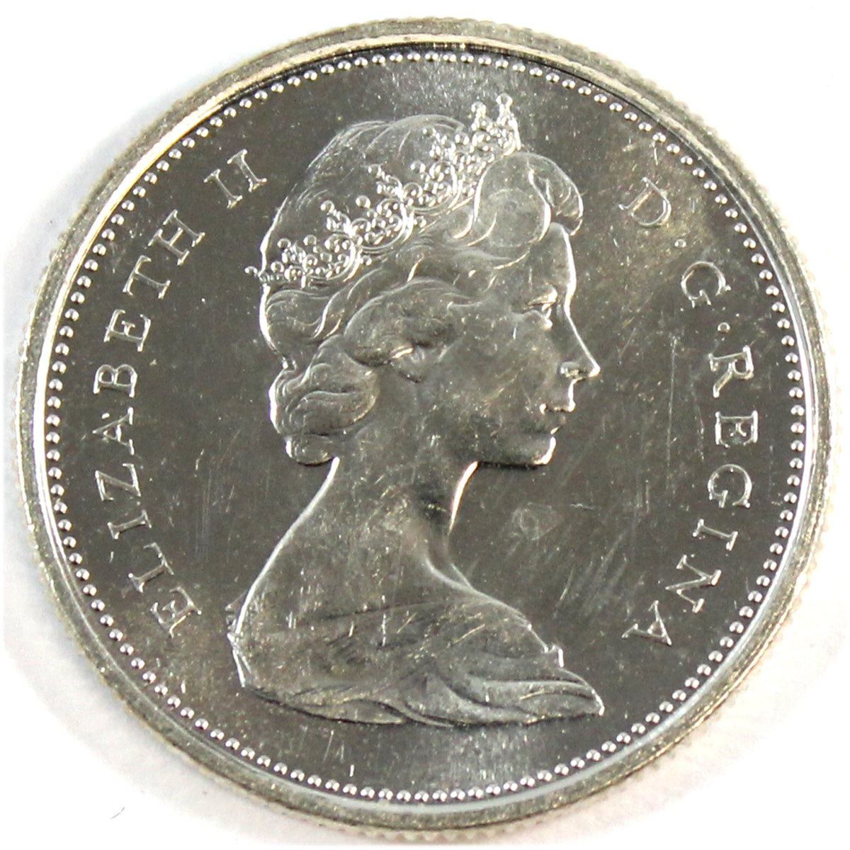 1965 Canada 25-cents UNC+ (MS62)