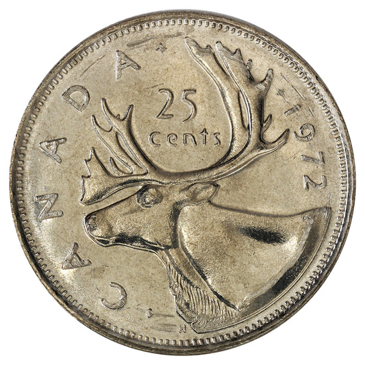 1972 Canada 25-cents Brilliant Uncirculated (MS63)