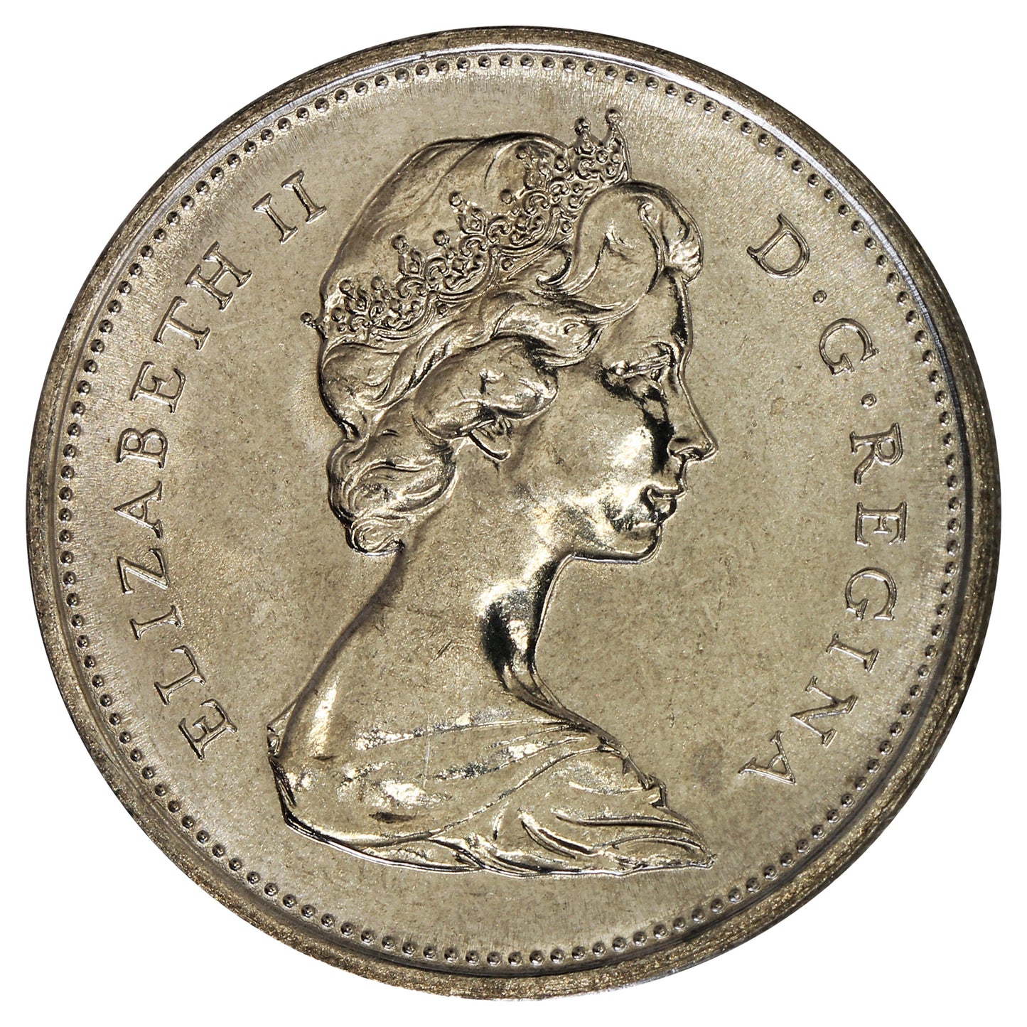 1972 Canada 25-cents Brilliant Uncirculated (MS63)