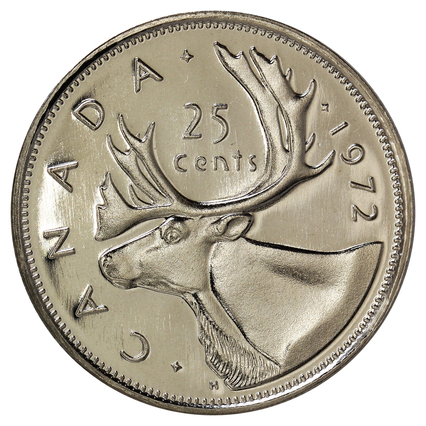 1972 Canada 25-cents Proof Like