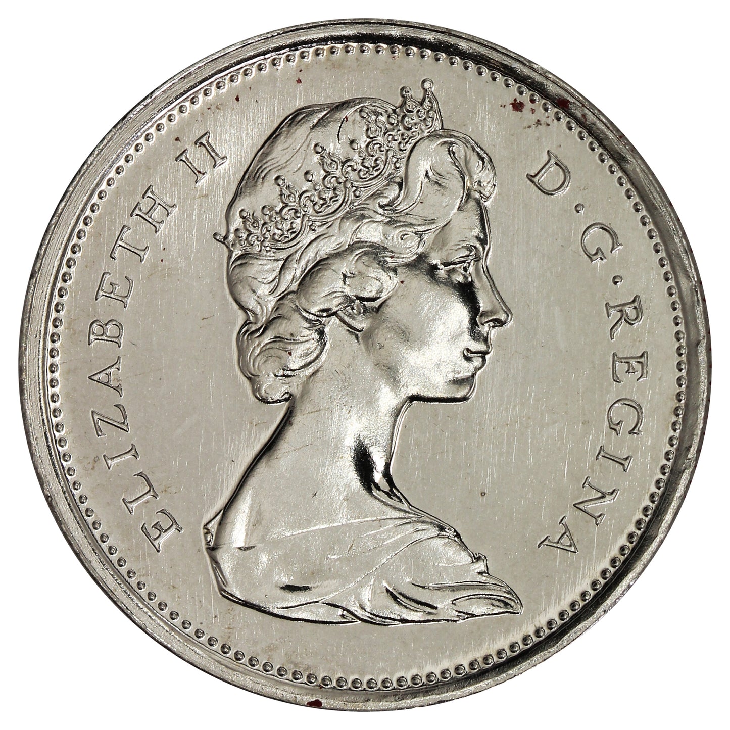 1973 Large Bust Canada 25-cents Proof Like $