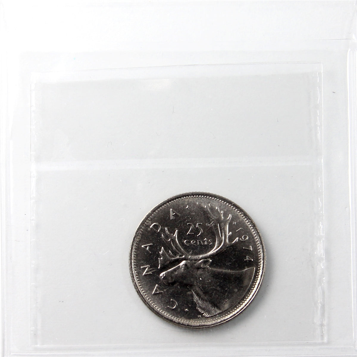 1974 Canada 25-cents ICCS Certified MS65