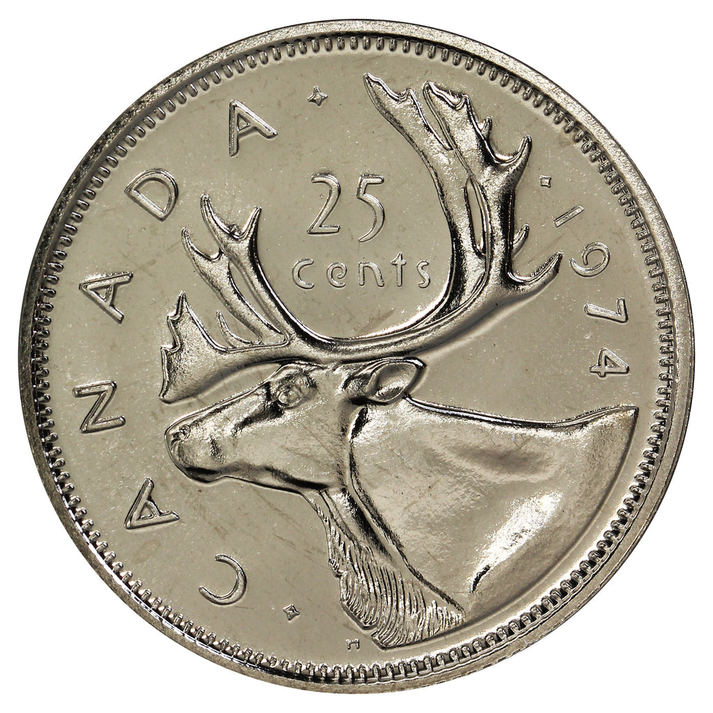 1974 Canada 25-cents Proof Like