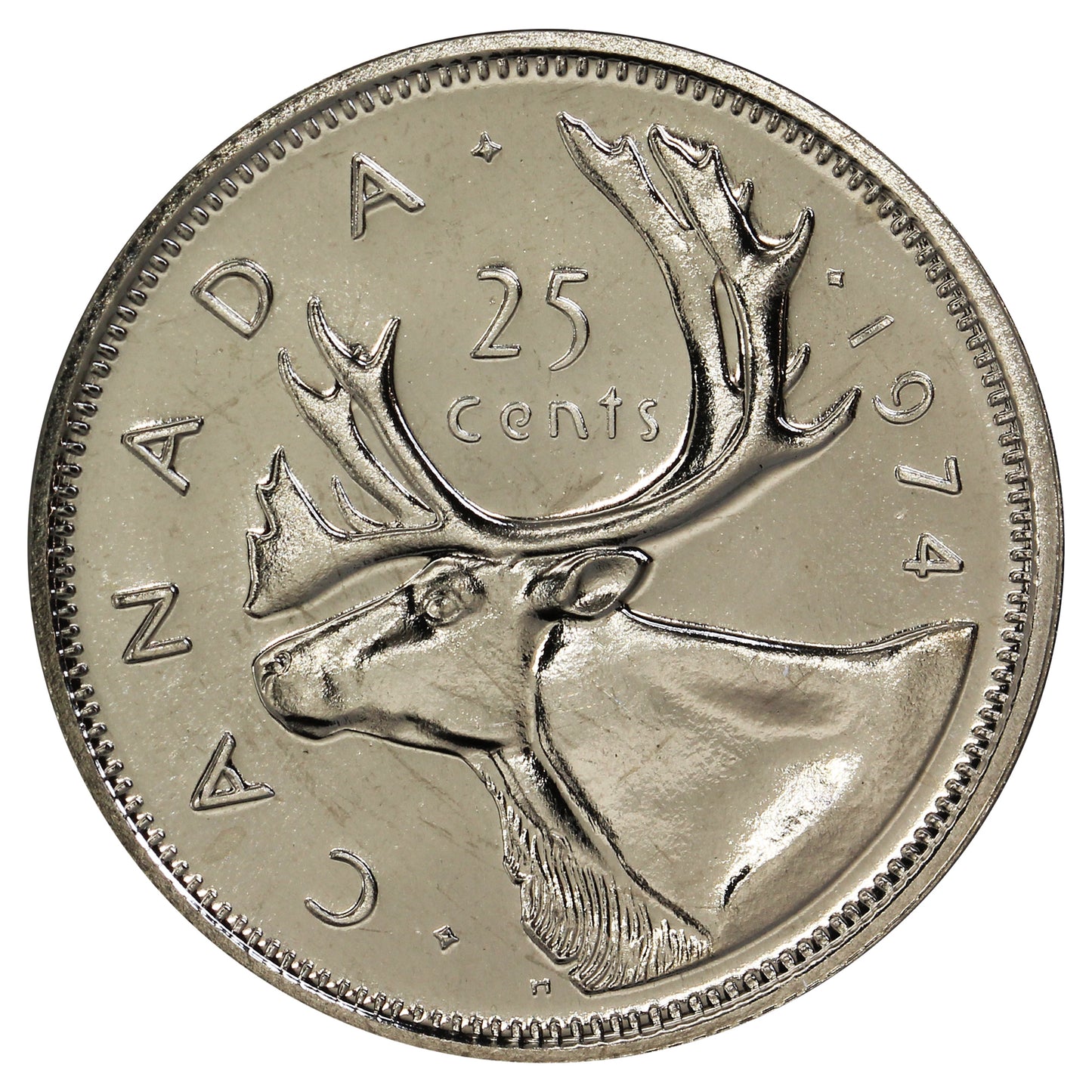 1974 Canada 25-cents Proof Like