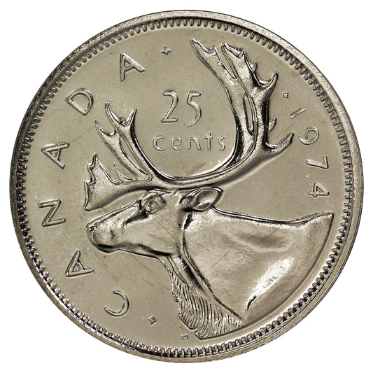 1974 Canada 25-cents Proof Like