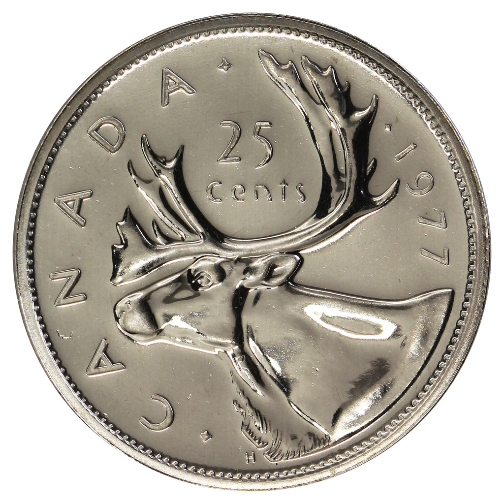 1977 Canada 25-cents Proof Like