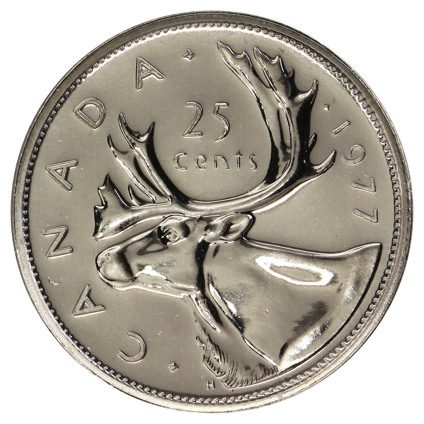 1977 Canada 25-cents Proof Like