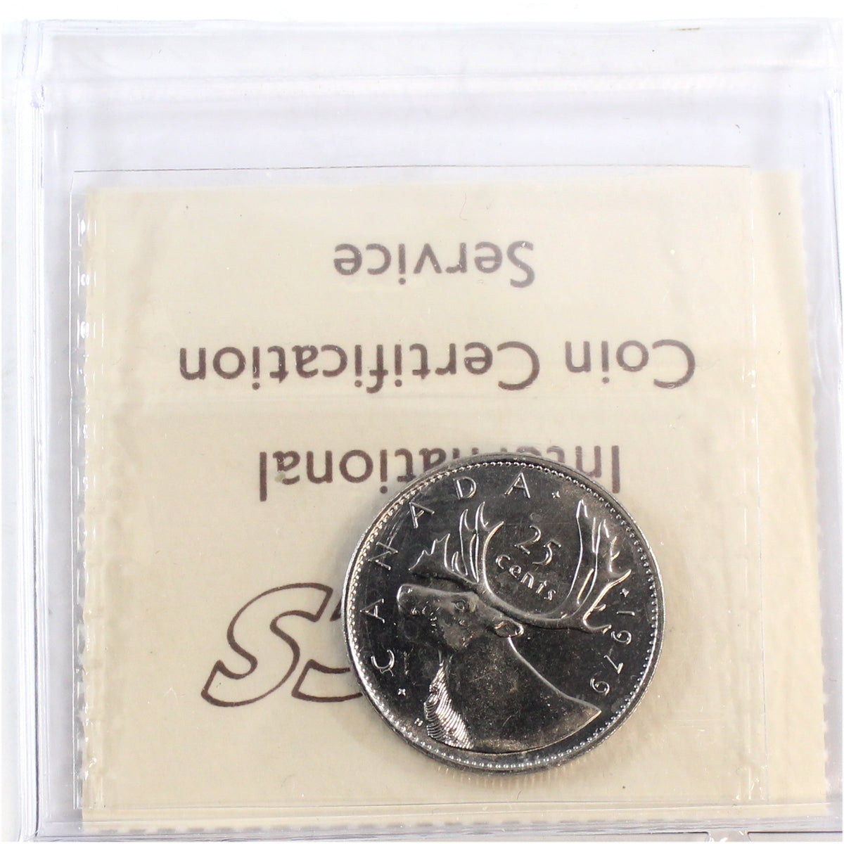 1979 Canada 25-cents ICCS Certified MS-65