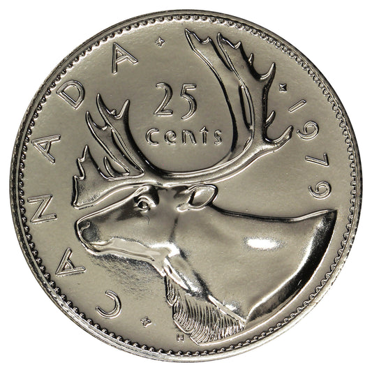 1979 Canada 25-cents Proof Like