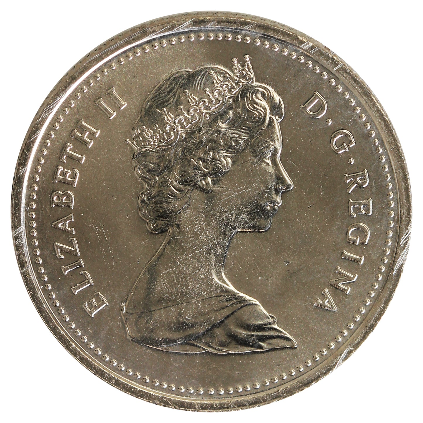 1981 Canada 25-cents Brilliant Uncirculated (MS-63)