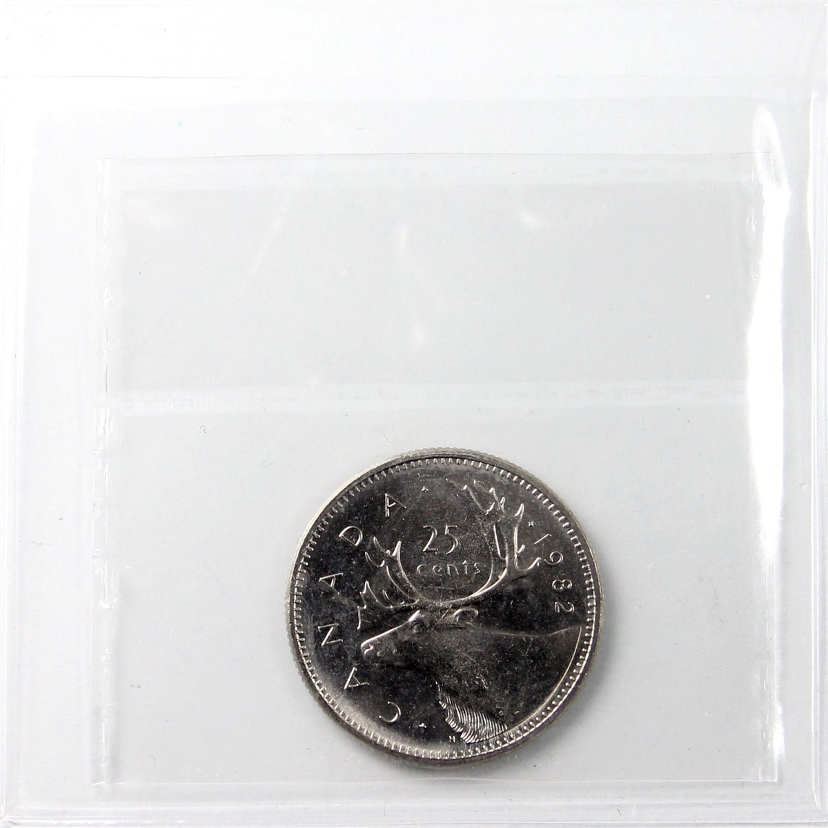 1982 Canada 25-cents ICCS Certified MS65