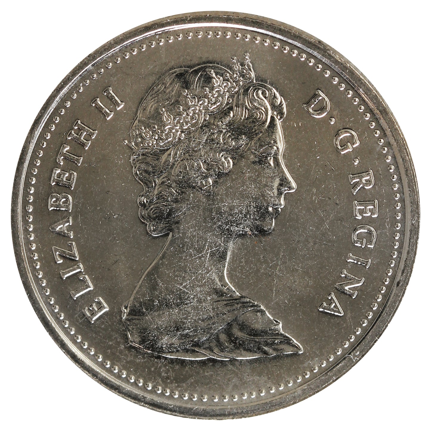 1984 Canada 25-cents Brilliant Uncirculated (MS-63)