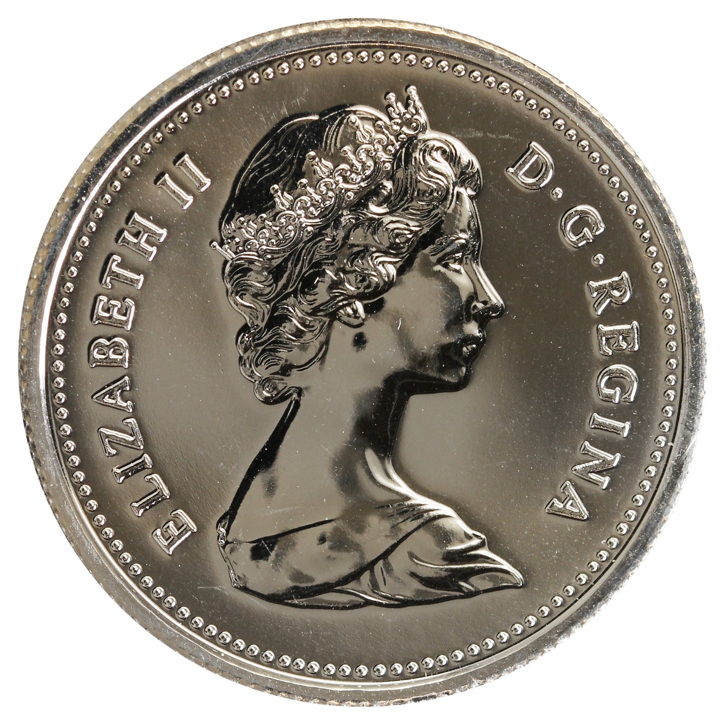 1984 Canada 25-cents Proof Like