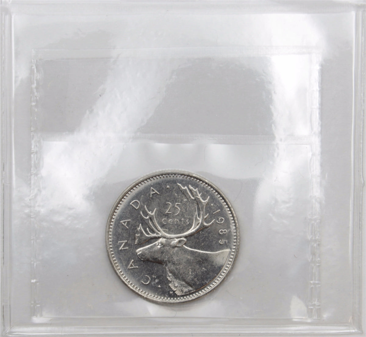 1985 Canada 25-cents ICCS Certified MS64