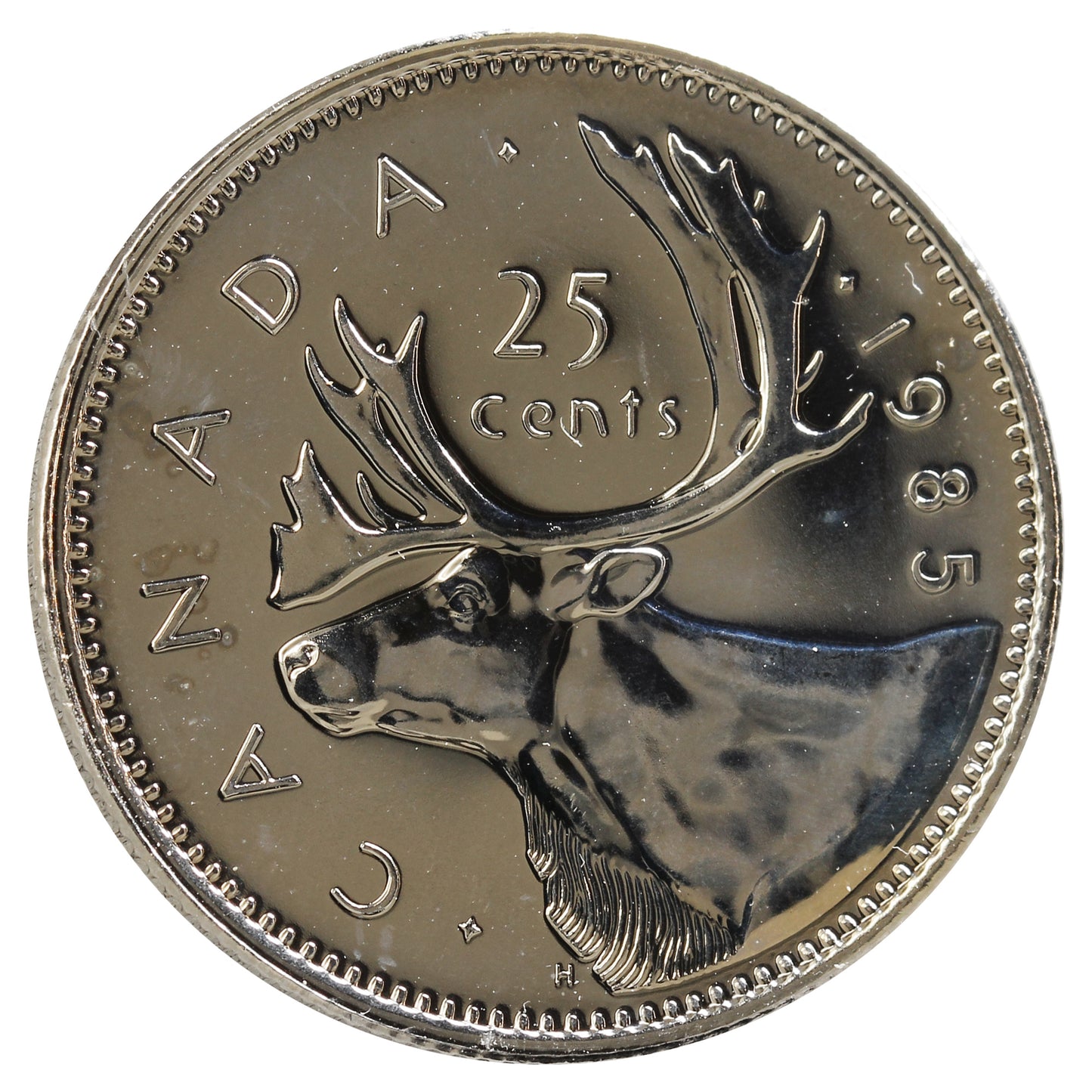 1985 Canada 25-cents Proof Like