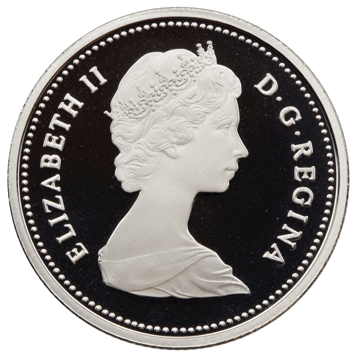 1986 Canada 25-cents Proof