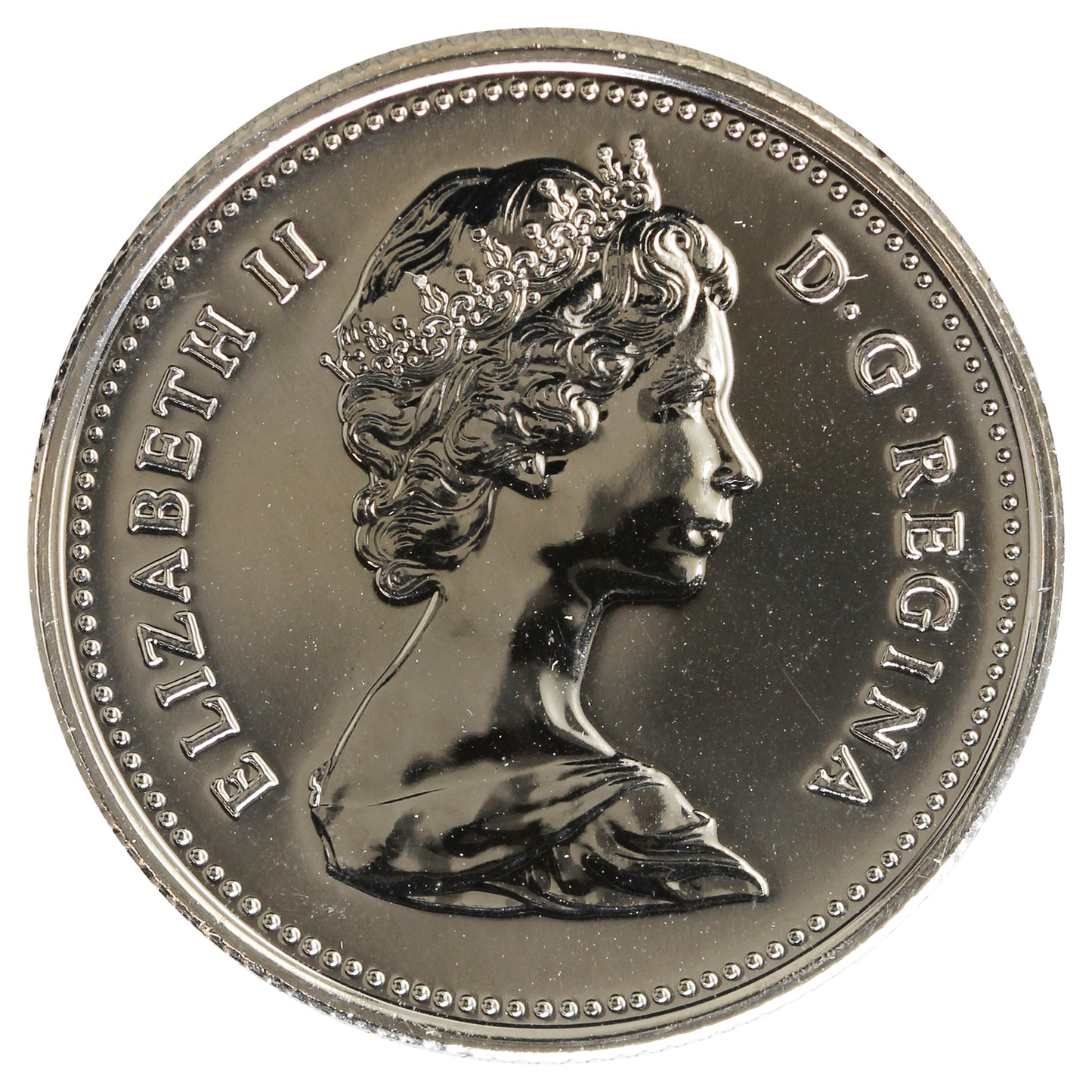 1986 Canada 25-cents Proof Like