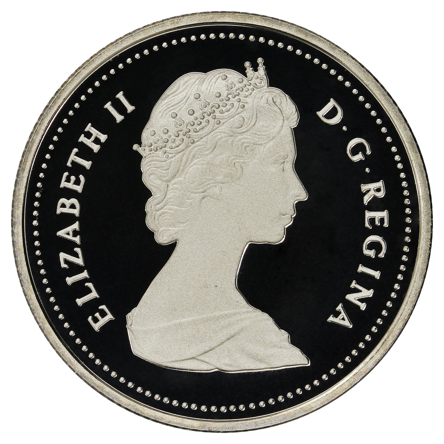 1987 Canada 25-cents Proof