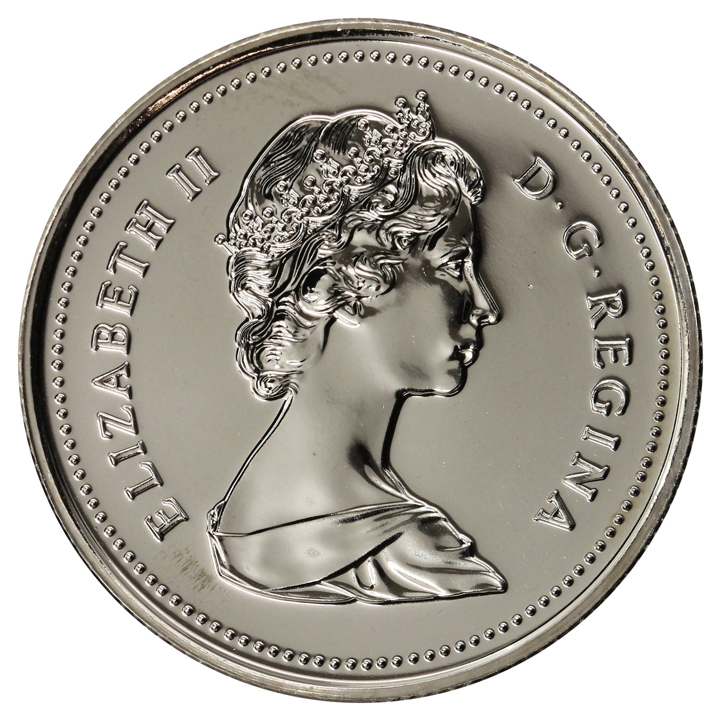 1987 Canada 25-cents Proof Like