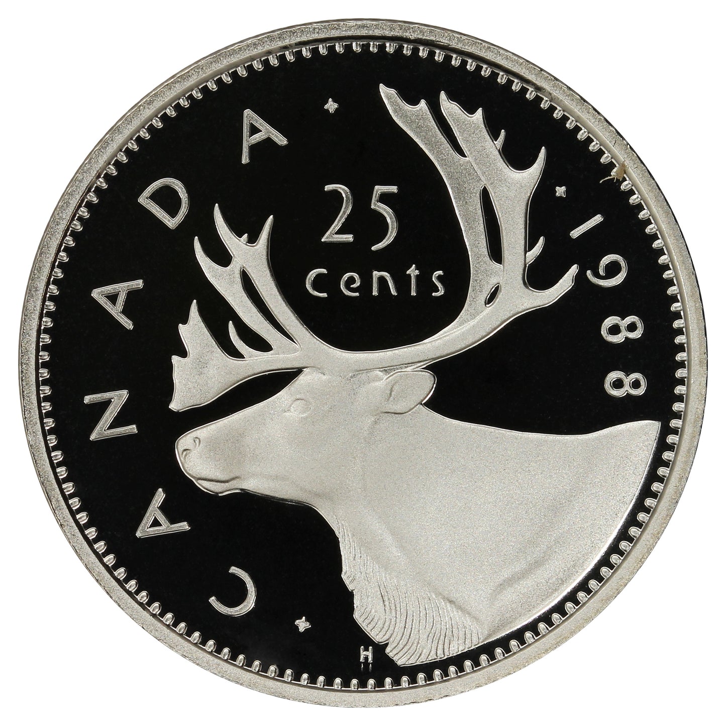 1988 Canada 25-cents Proof