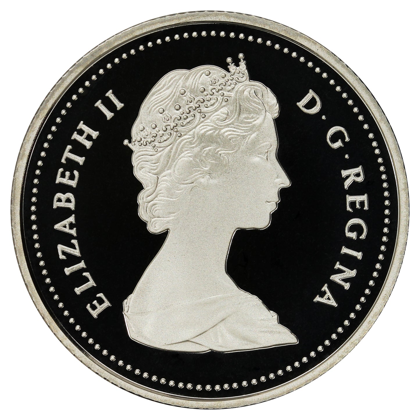 1989 Canada 25-cents Proof