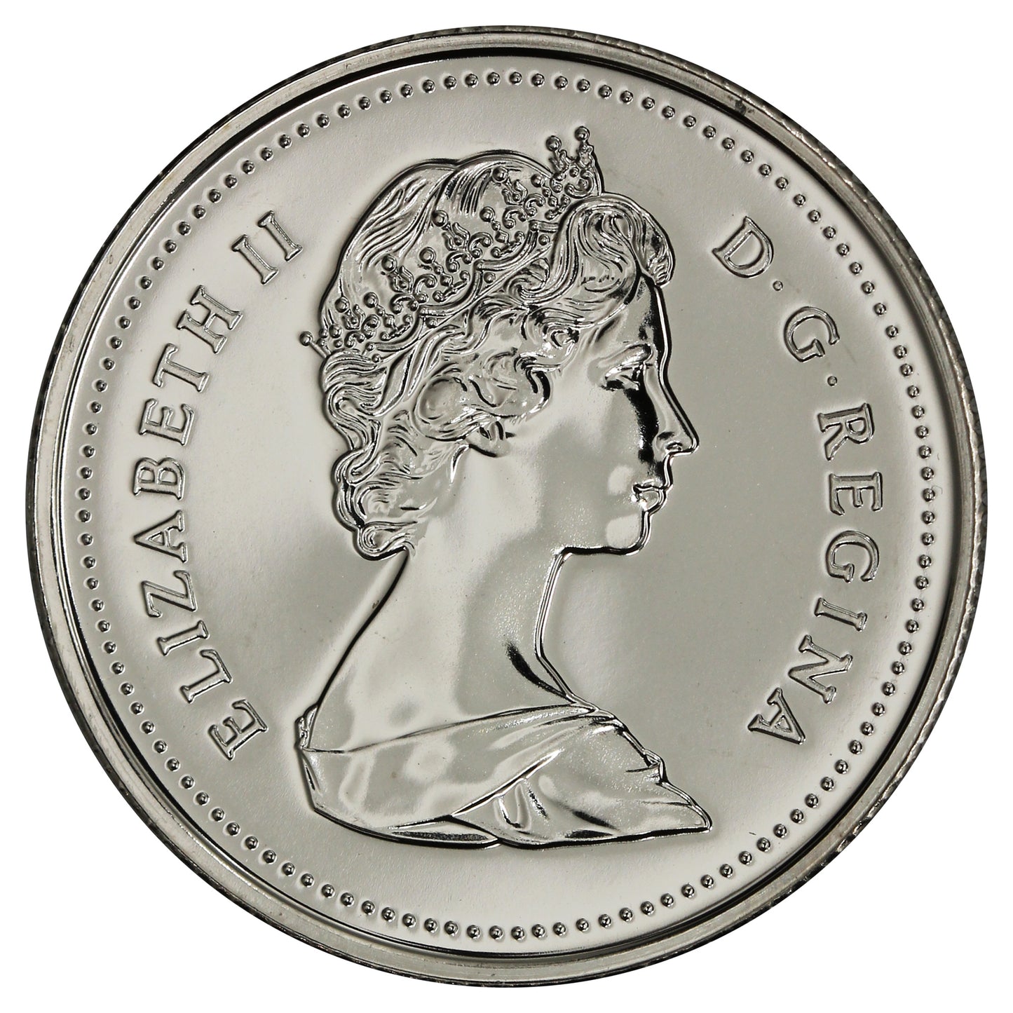 1989 Canada 25-cents Proof Like