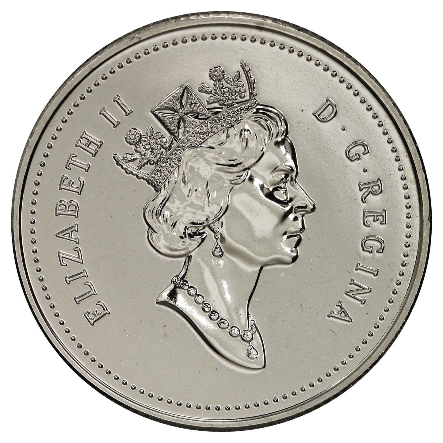 1990 Canada 25-cents Proof Like