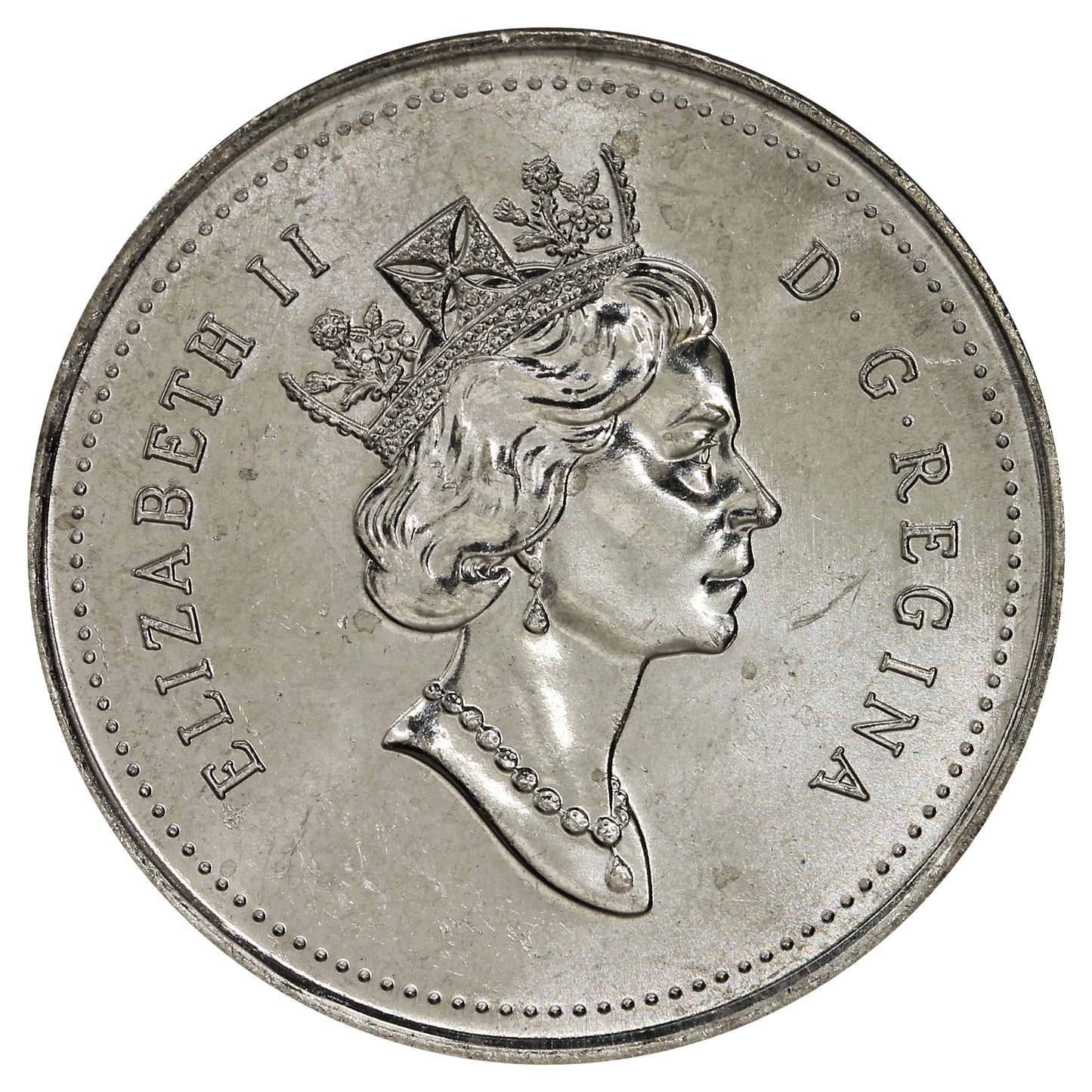 1991 Canada 25-cents Brilliant Uncirculated (MS-63)