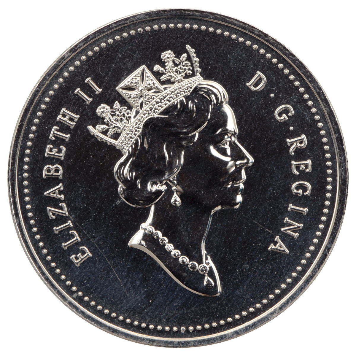 1992 Caribou Canada 25-cents Proof Like (Mint Set Issue Only)