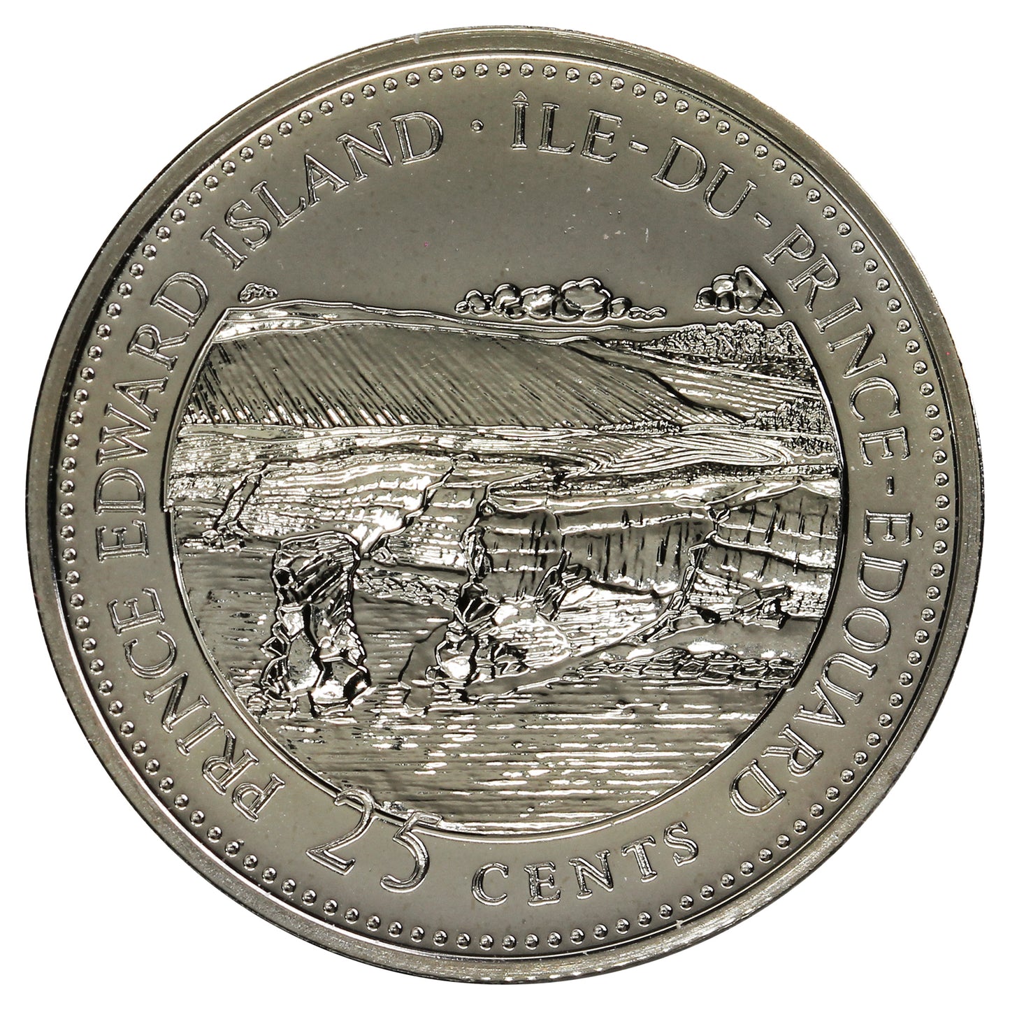 1992 Prince Edward Island Canada 25-cents Proof Like