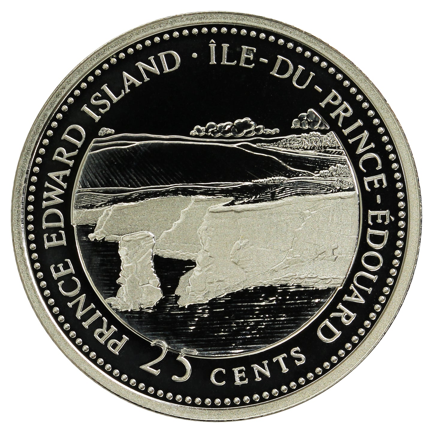 1992 Prince Edward Island Canada 25-cents Silver Proof