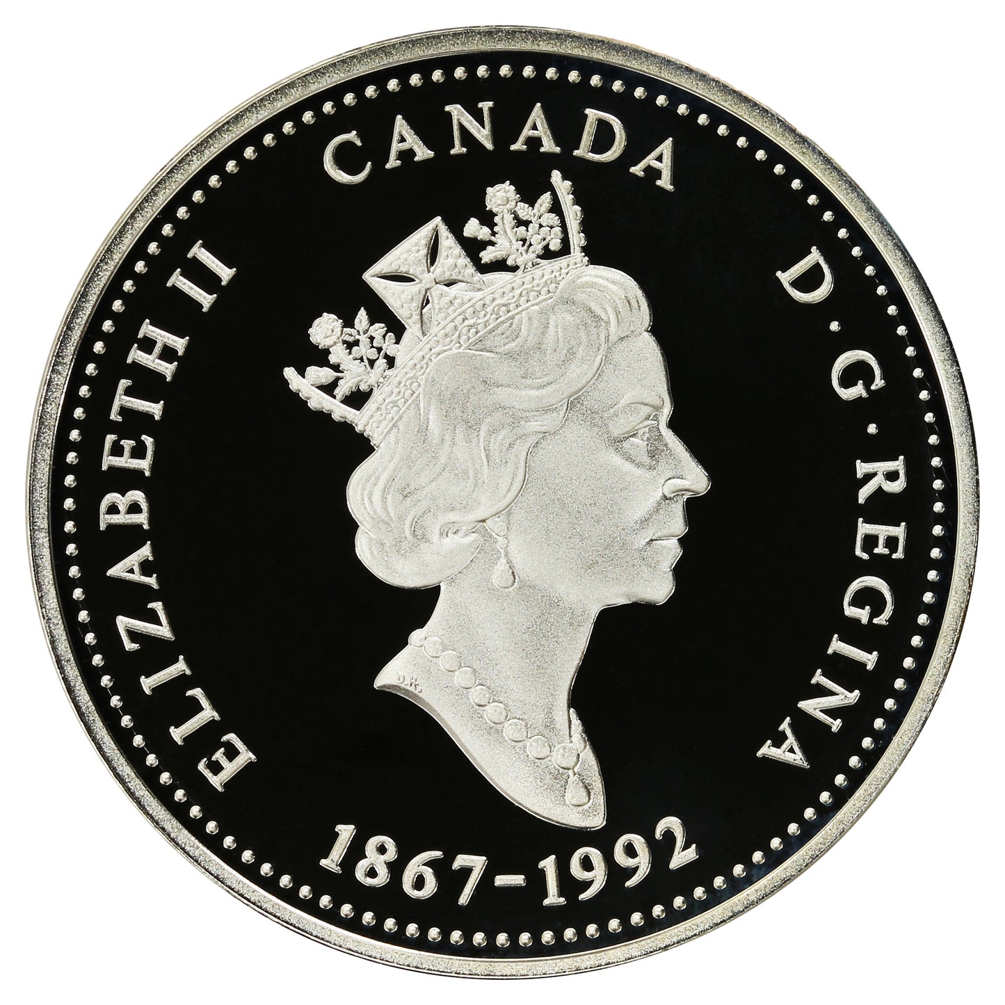 1992 Quebec Canada 25-cents Silver Proof