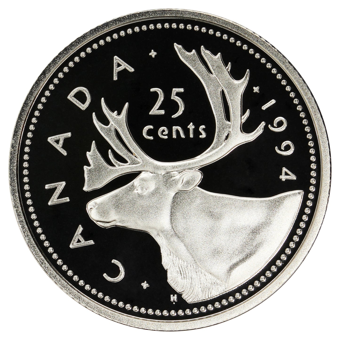 1994 Canada 25-cents Proof