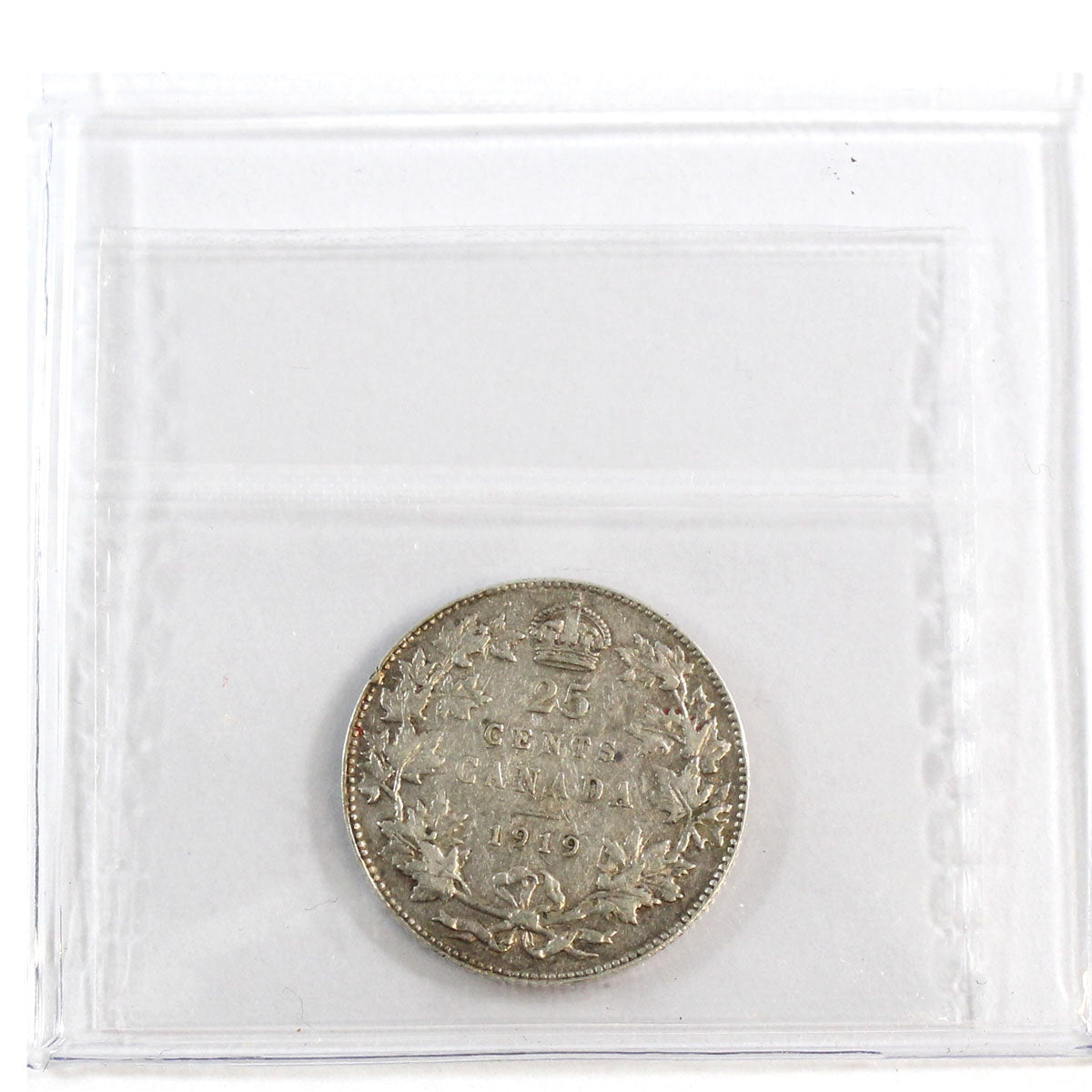 1919 Canada 25-cents ICCS Certified EF40