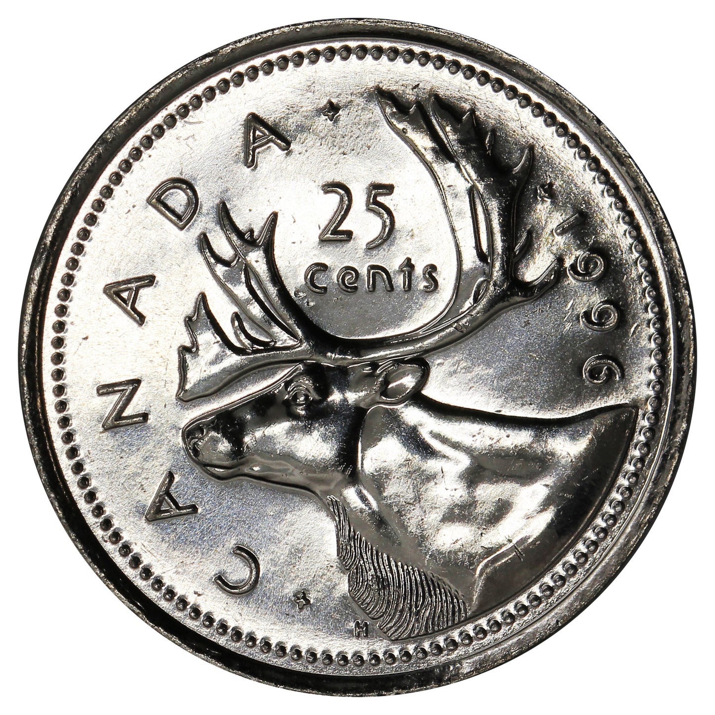1996 Canada 25-cents Brilliant Uncirculated (MS-63)