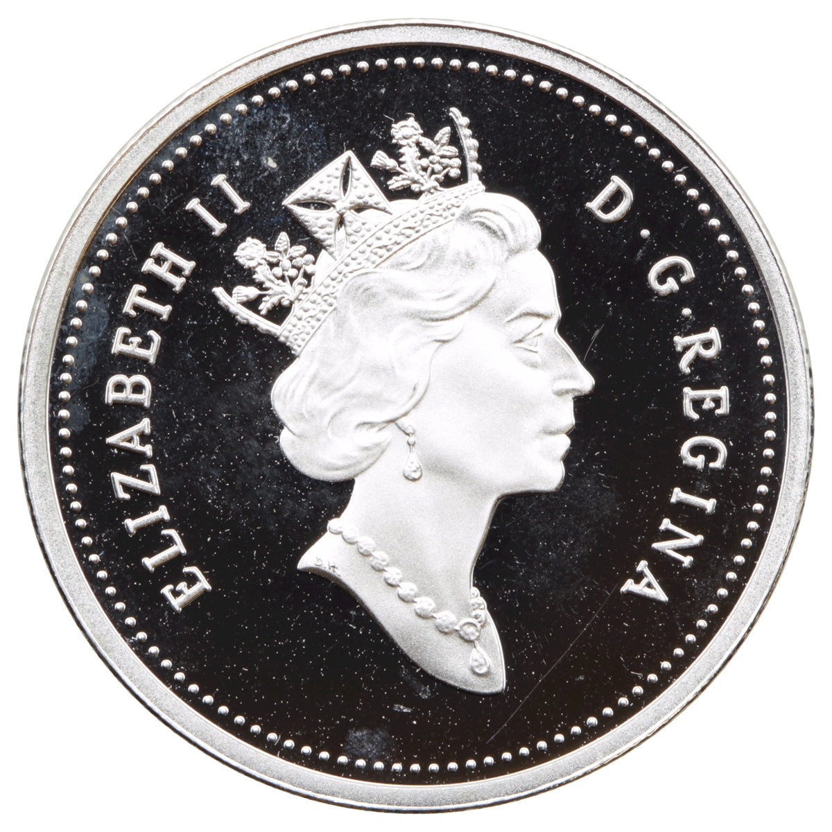 1996 Canada 25-cents Silver Proof