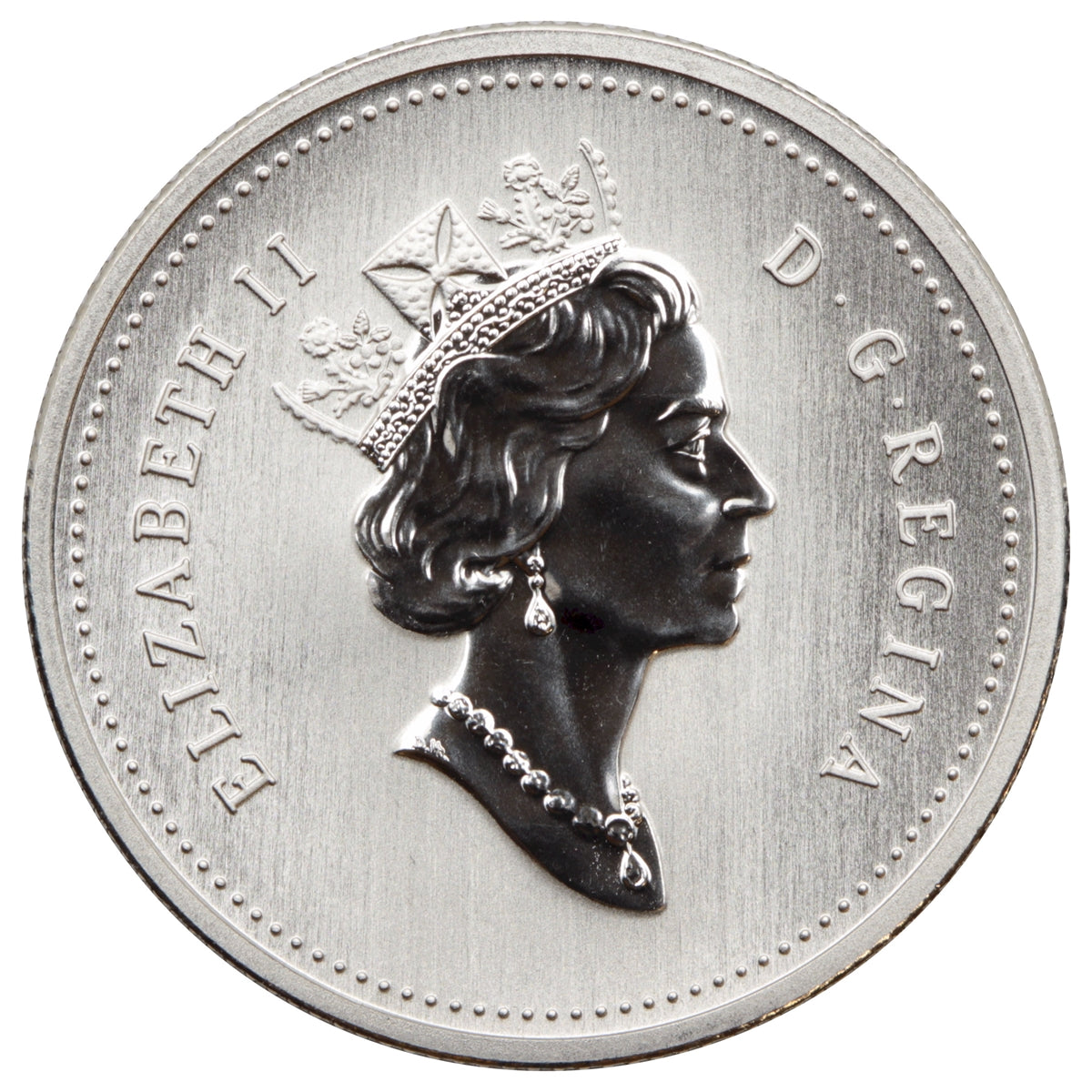 1996 Canada 25-cents Specimen