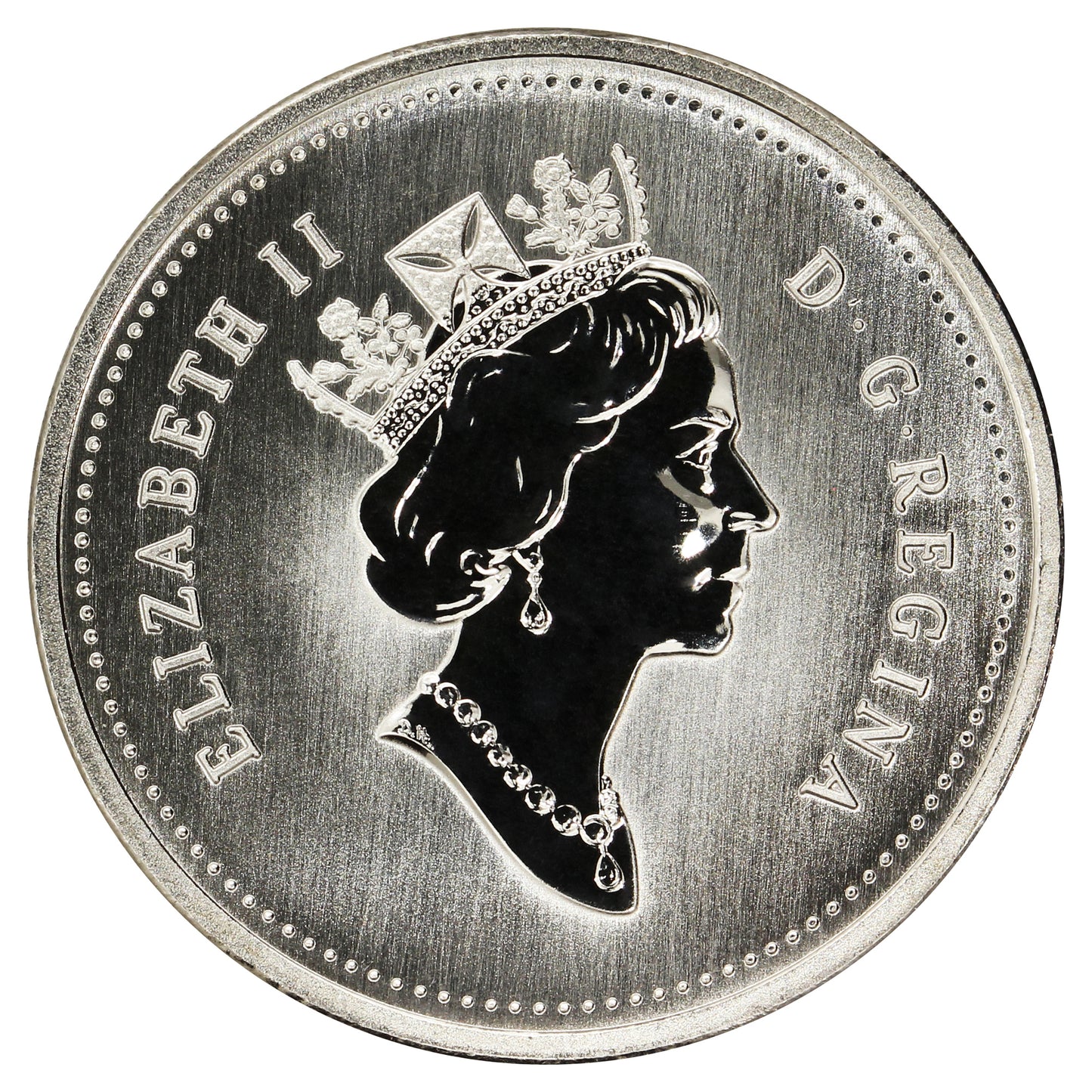 1999 Caribou Canada 25-cents Specimen