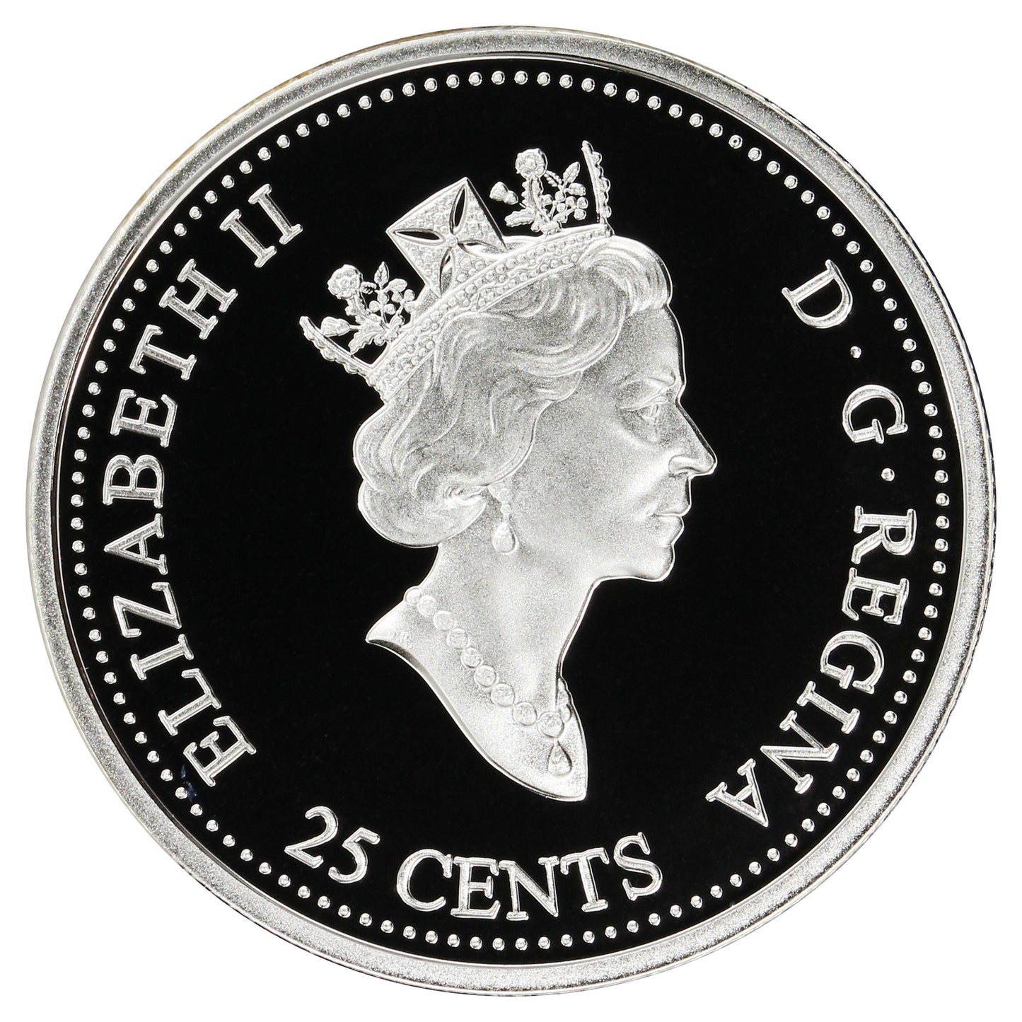 1999 July Canada 25-cents Silver Proof